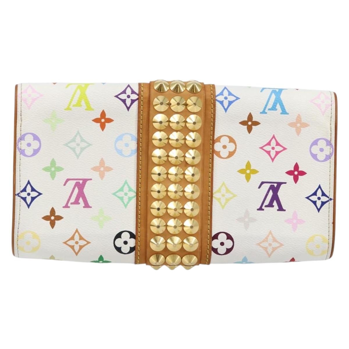 LOUIS VUITTON Monogram Multicolor Pochette Courtney Bag M45639 LV Auth 139039V
