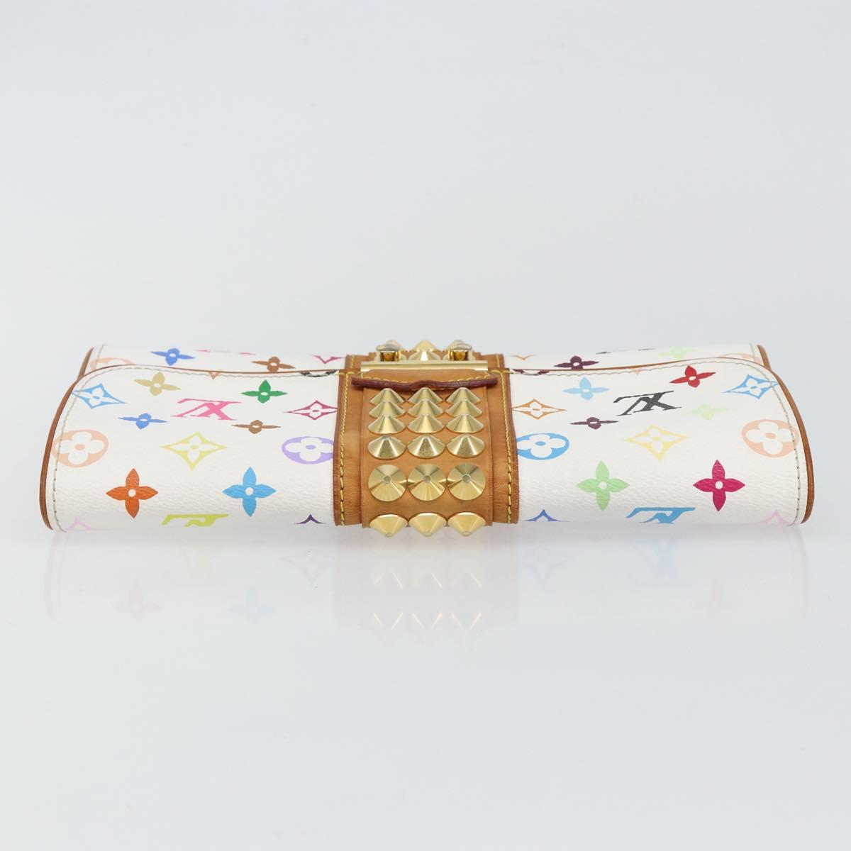 LOUIS VUITTON Monogram Multicolor Pochette Courtney Bag M45639 LV Auth 139039V