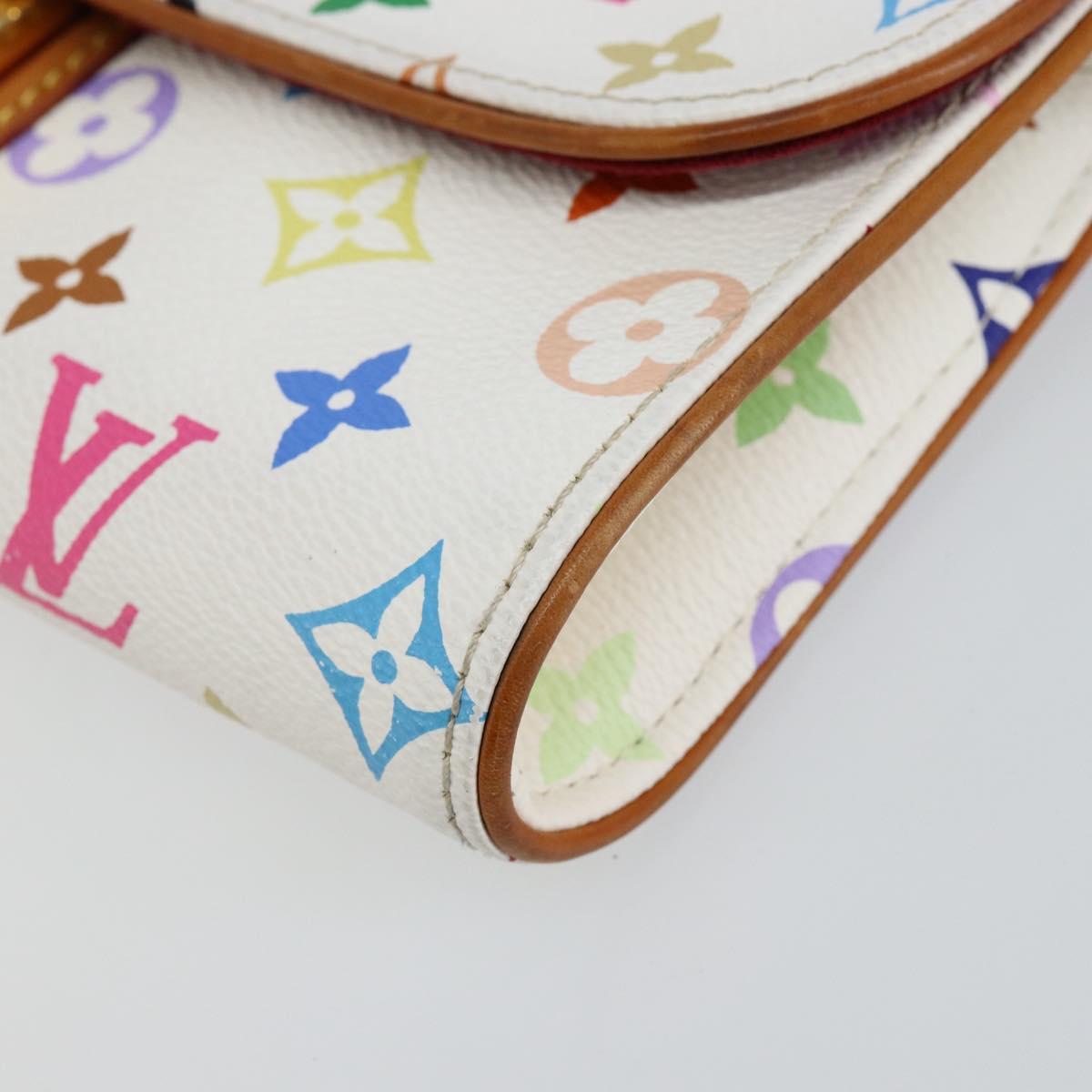 LOUIS VUITTON Monogram Multicolor Pochette Courtney Bag M45639 LV Auth 139039V