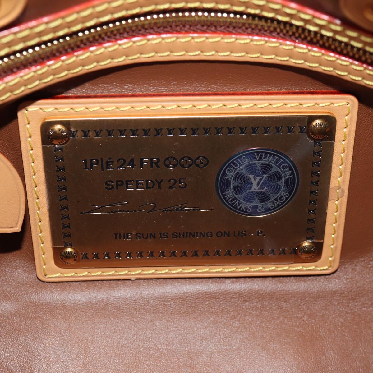 LOUIS VUITTON Monogram Speedy P9 Bandouliere 25 Bag Blue M24424 LV Auth 139046SM