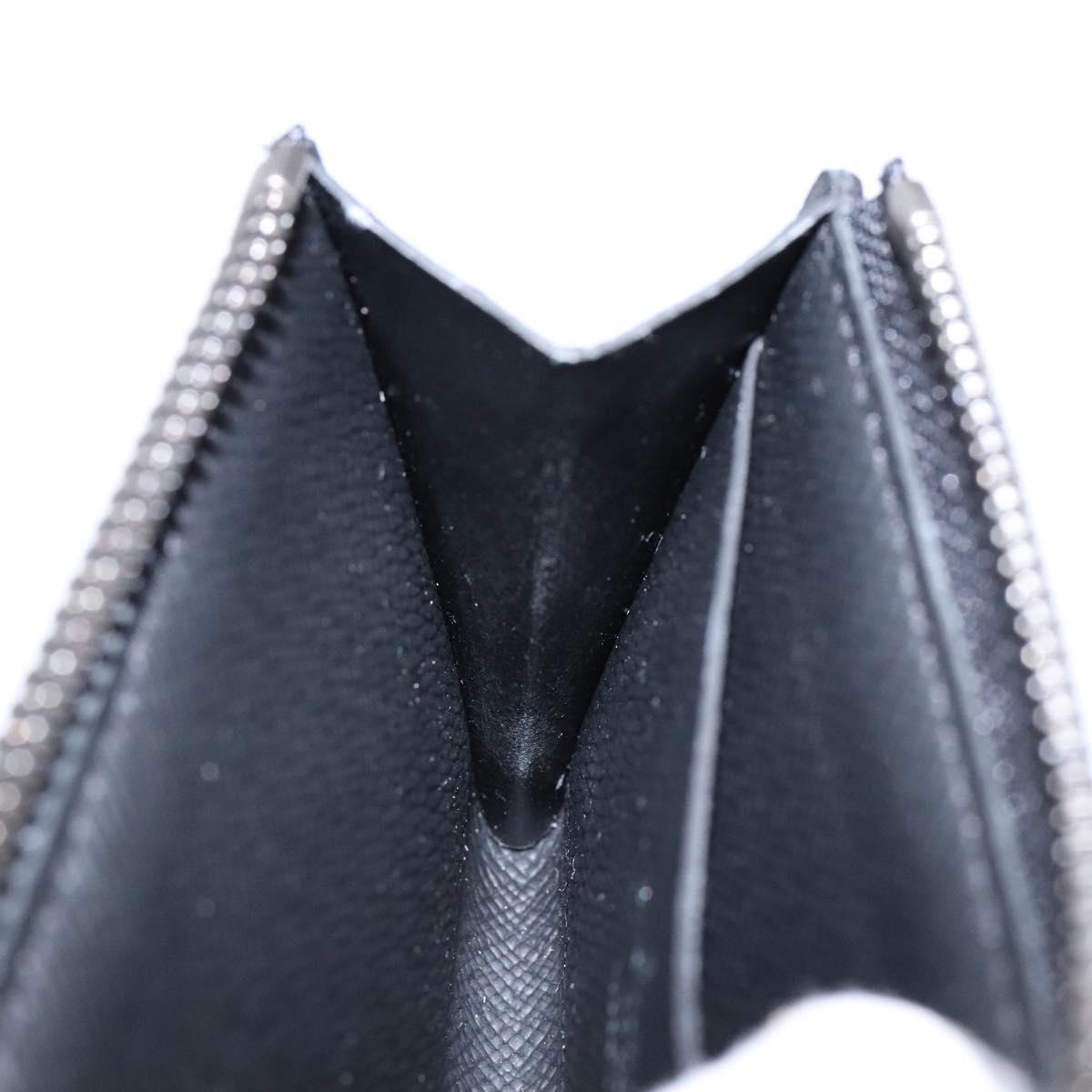 LOUIS VUITTON Monogram Eclipse Porte monnaie Jour Coin Purse M63536 Auth 139056