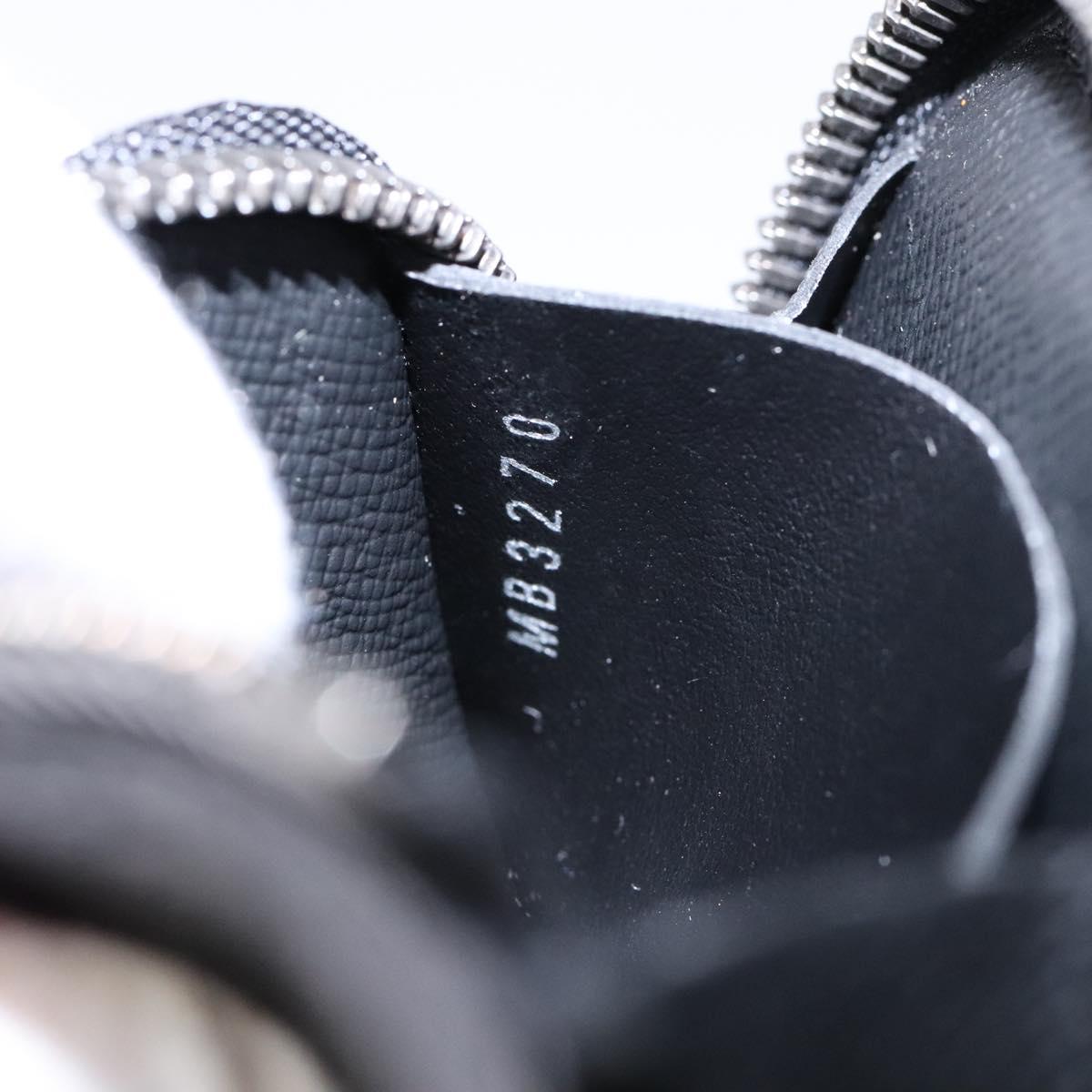 LOUIS VUITTON Monogram Eclipse Porte monnaie Jour Coin Purse M63536 Auth 139056