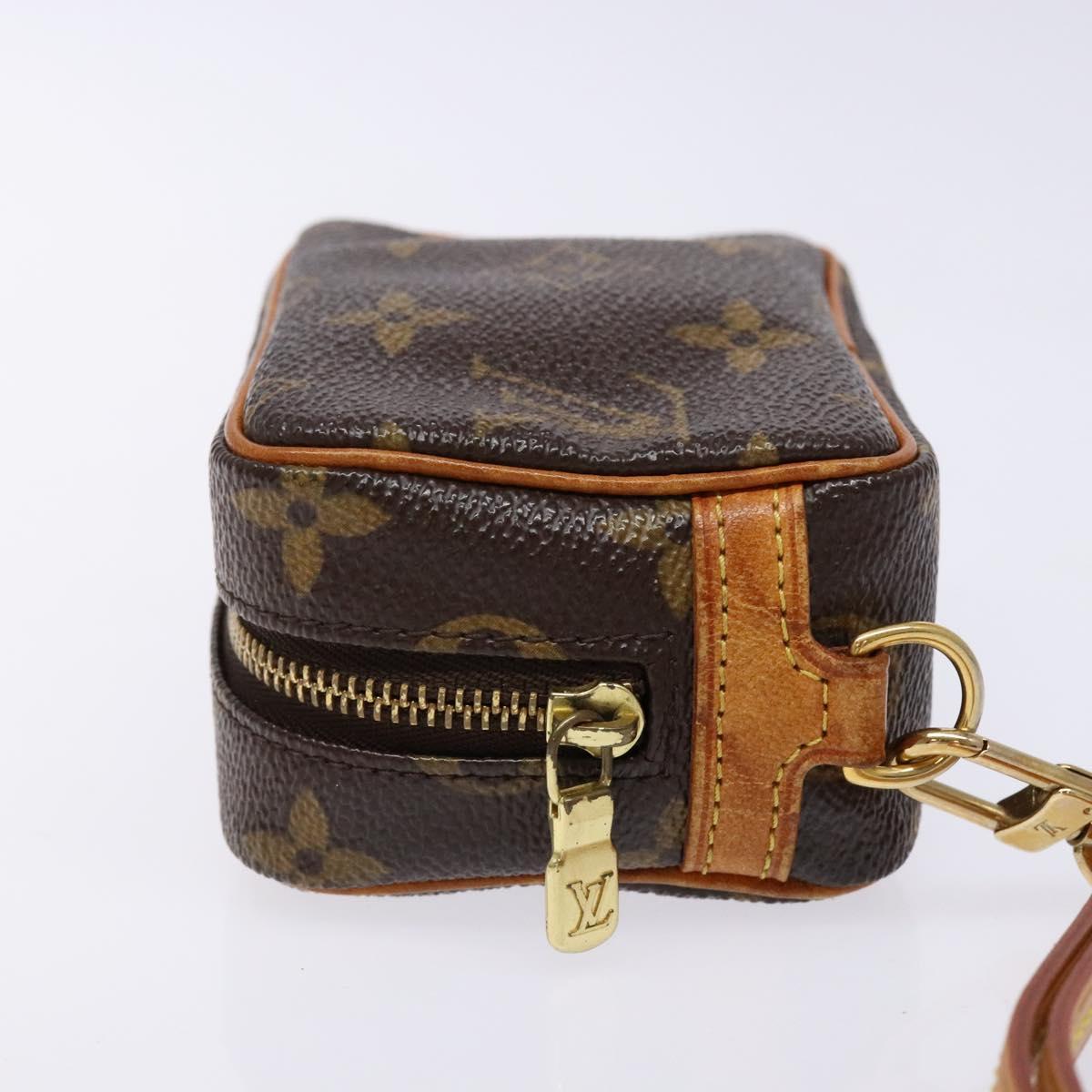 LOUIS VUITTON Monogram Trousse Wapity Pouch M58030 LV Auth 139058