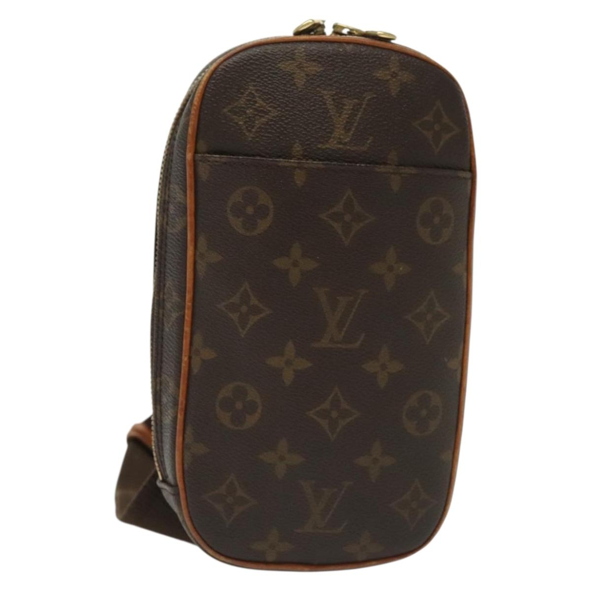 LOUIS VUITTON Monogram Pochette Gange Shoulder Bag M51870 LV Auth 139079