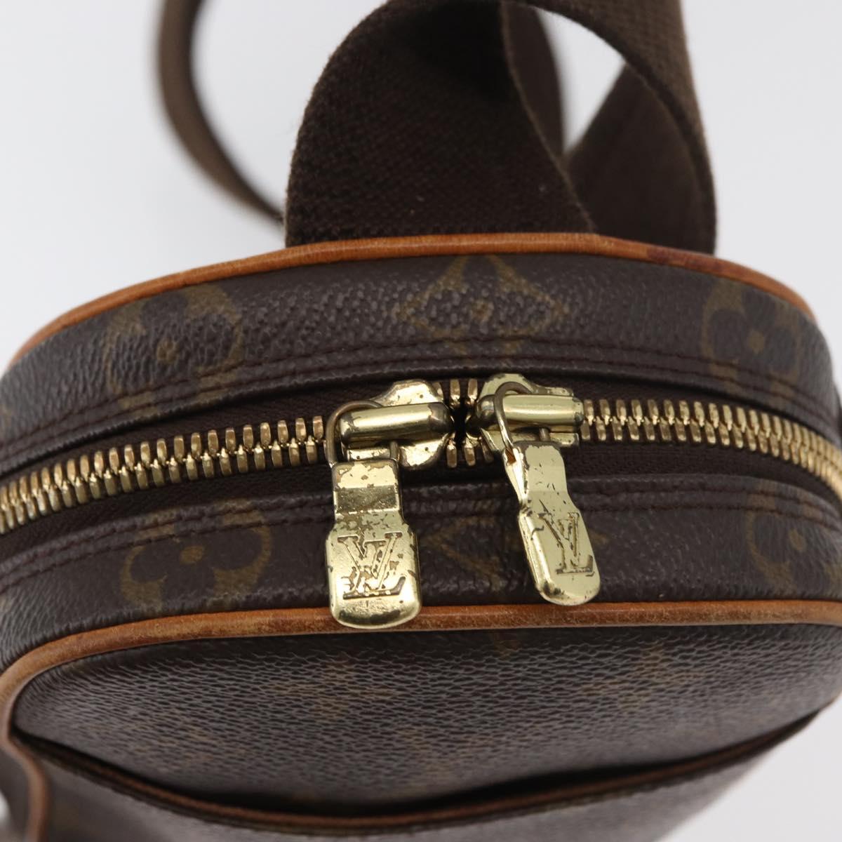 LOUIS VUITTON Monogram Pochette Gange Shoulder Bag M51870 LV Auth 139079