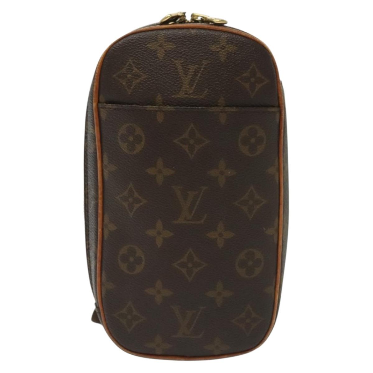LOUIS VUITTON Monogram Pochette Gange Shoulder Bag M51870 LV Auth 139079