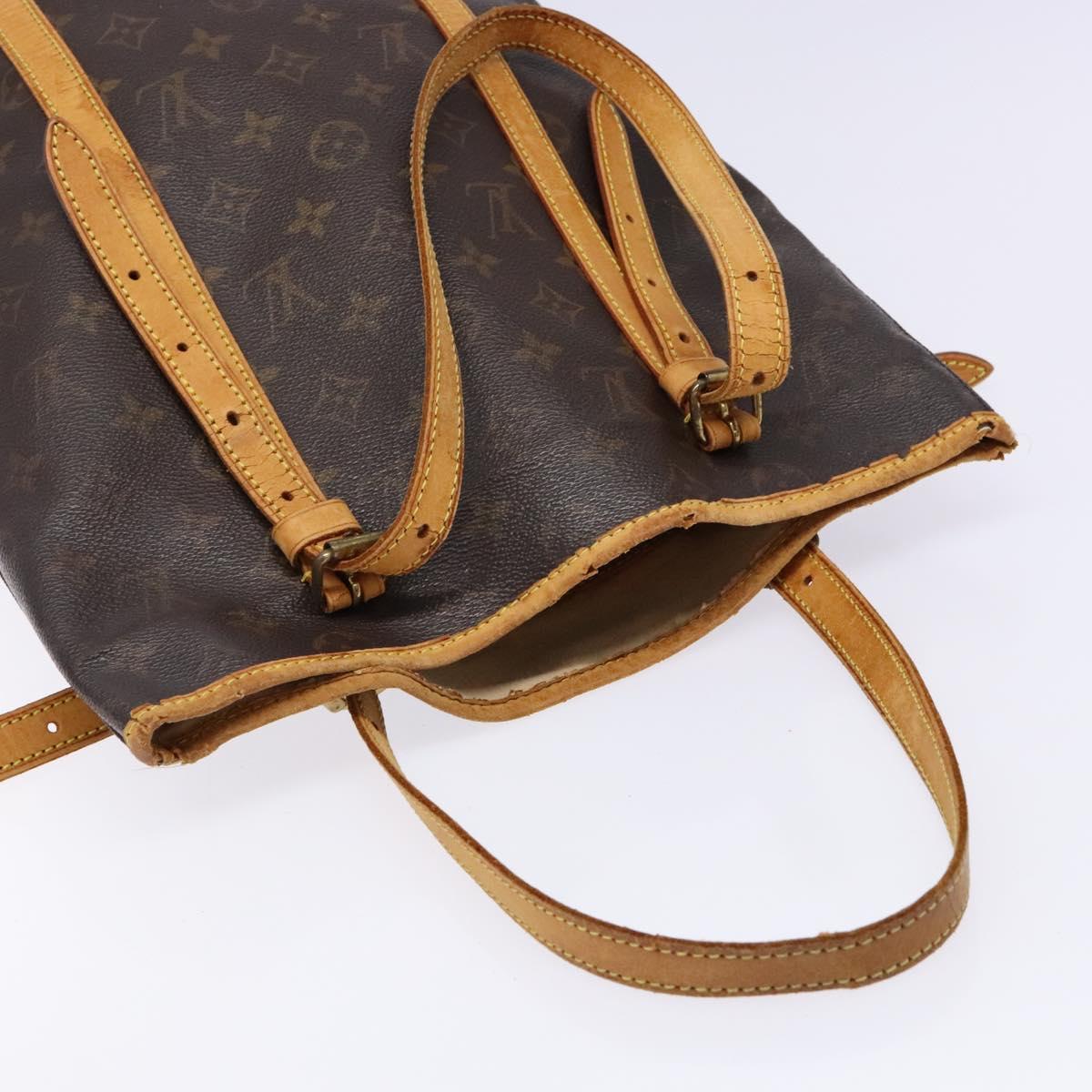 LOUIS VUITTON Monogram Bucket GM Shoulder Bag M42236 LV Auth 139086