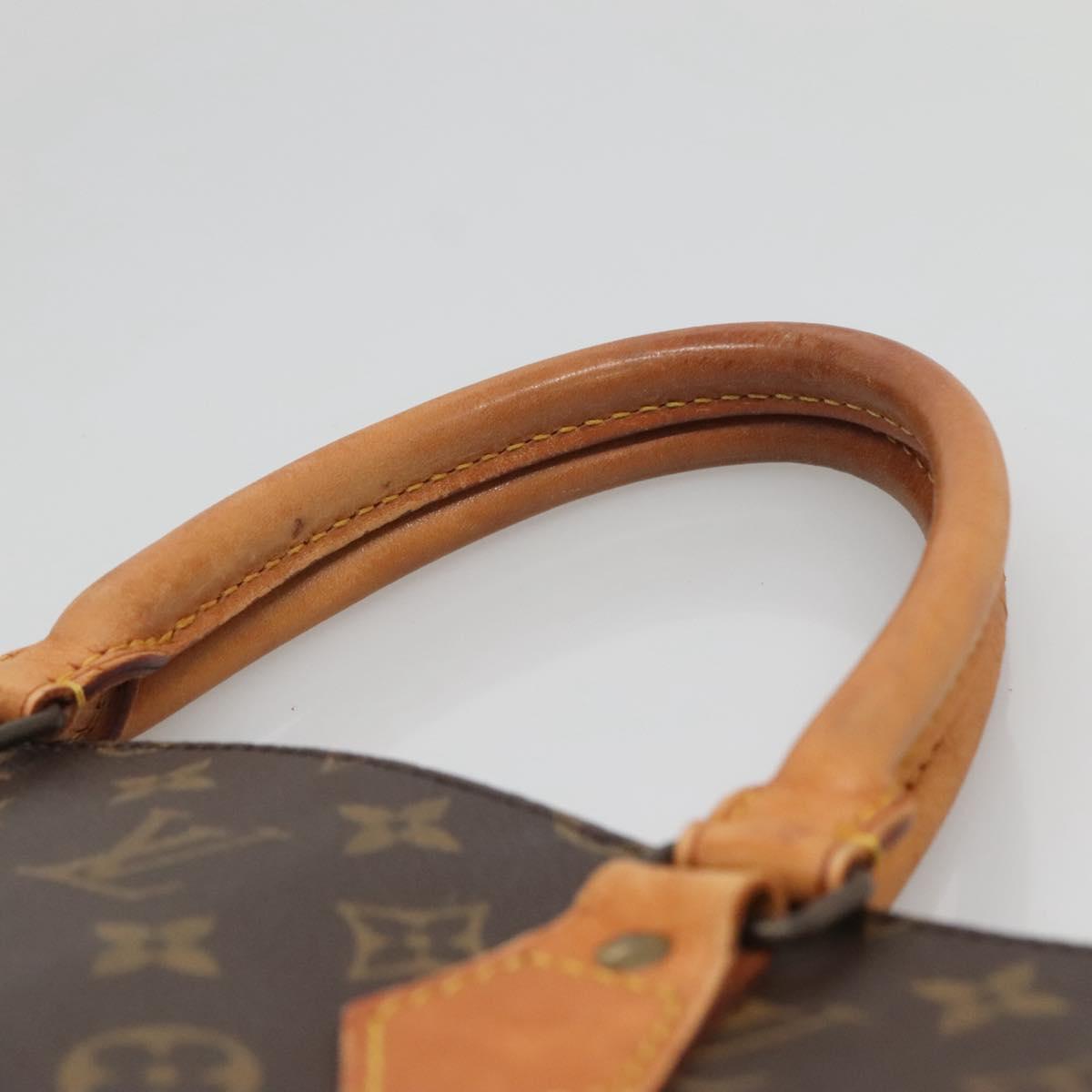 LOUIS VUITTON Monogram Sac Plat Hand Bag M51140 LV Auth 139114