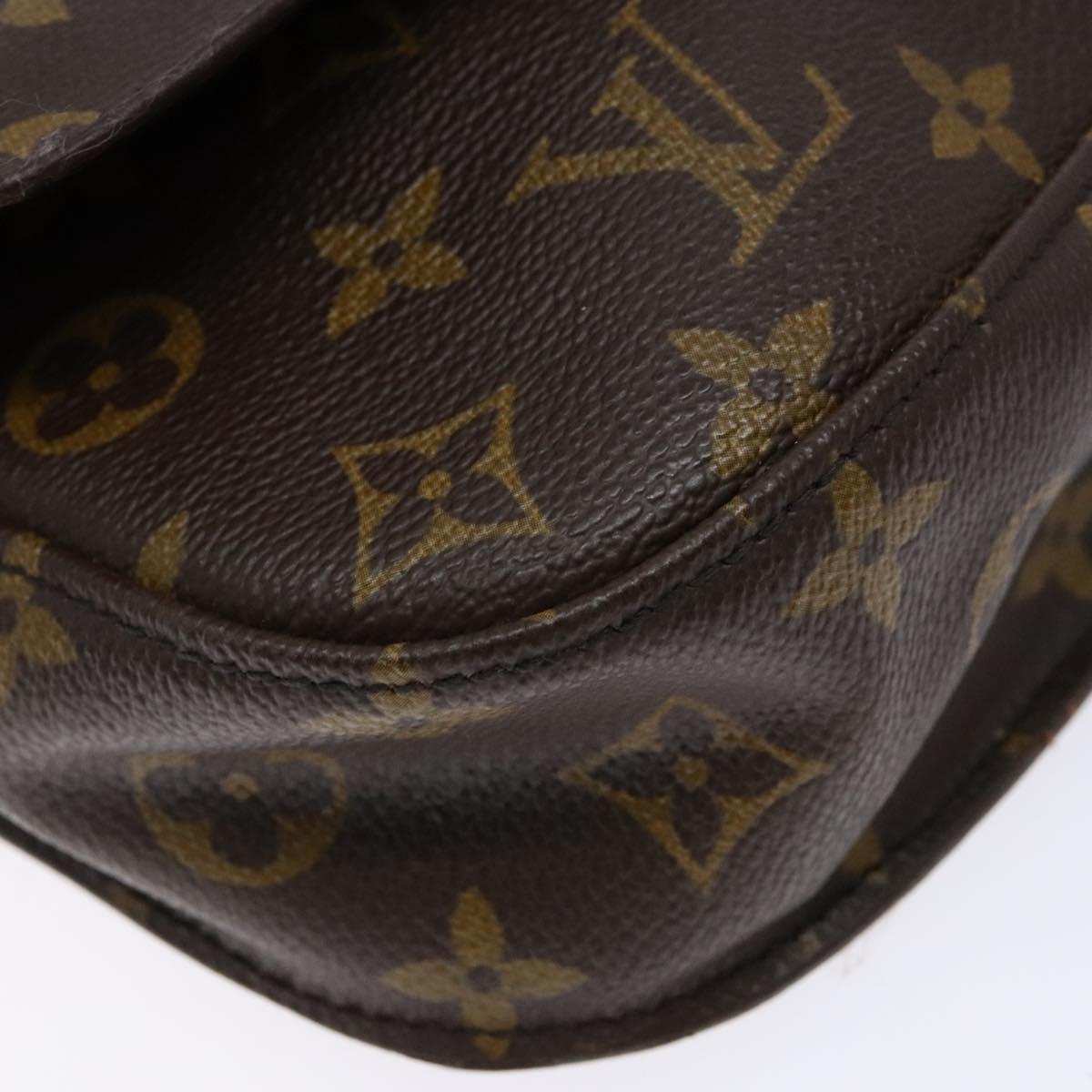 LOUIS VUITTON Monogram Saint Cloud MM Shoulder Bag M51243 LV Auth 139118