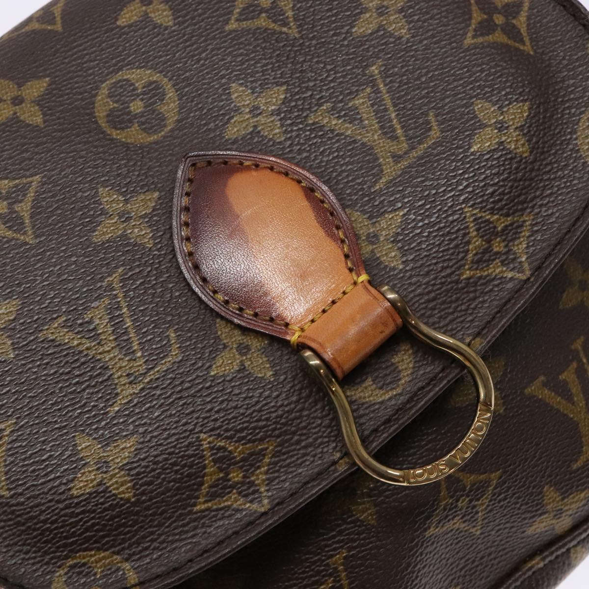 LOUIS VUITTON Monogram Saint Cloud MM Shoulder Bag M51243 LV Auth 139118