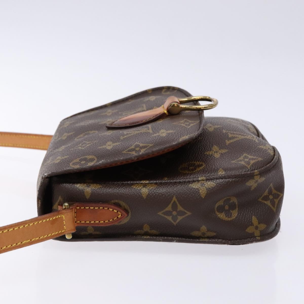 LOUIS VUITTON Monogram Saint Cloud MM Shoulder Bag M51243 LV Auth 139118