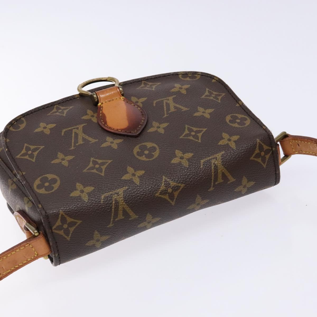LOUIS VUITTON Monogram Saint Cloud MM Shoulder Bag M51243 LV Auth 139118