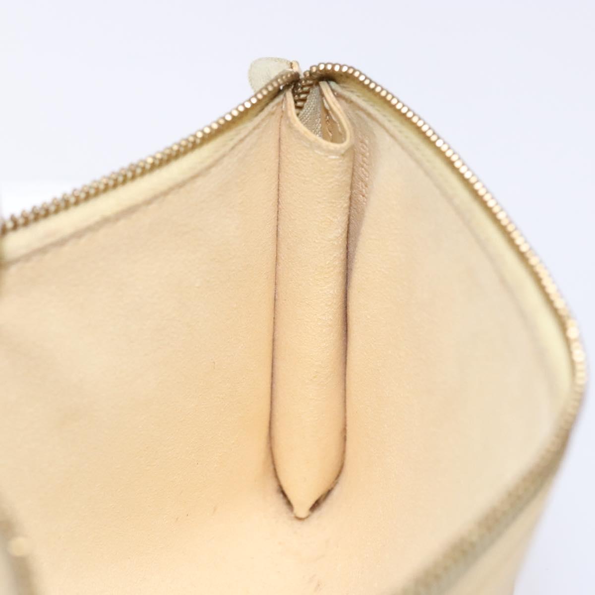 LOUIS VUITTON Epi Pochette Accessoires Pouch Vanilla M5294A LV Auth 139123
