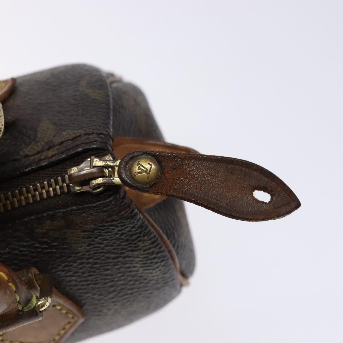 LOUIS VUITTON Monogram Mini Speedy Hand Bag M41534 LV Auth 139147