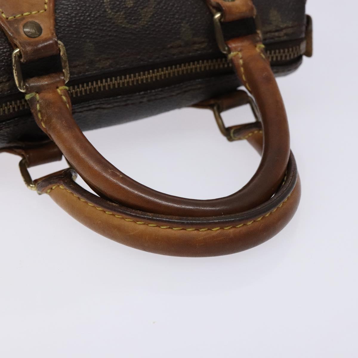 LOUIS VUITTON Monogram Mini Speedy Hand Bag M41534 LV Auth 139147