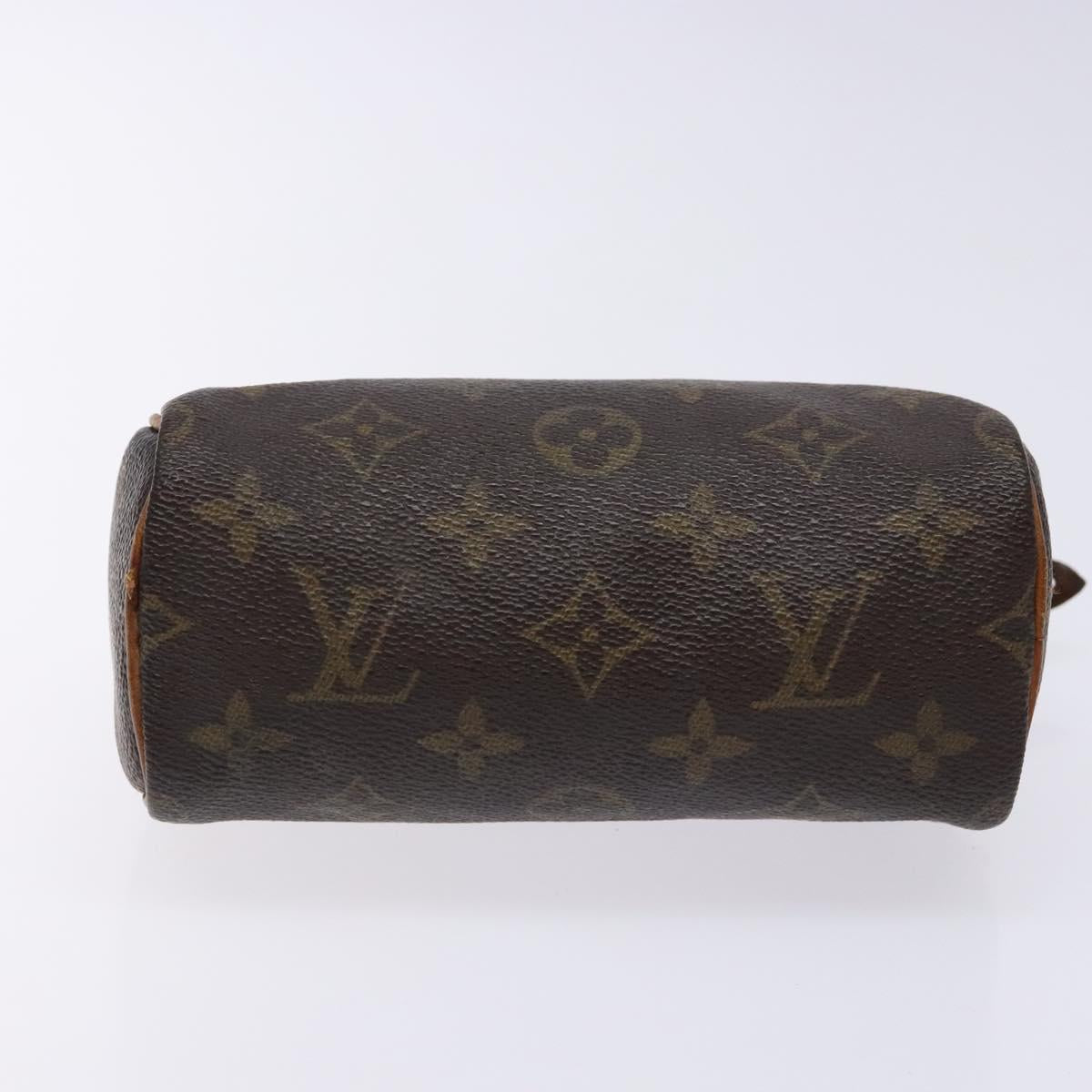 LOUIS VUITTON Monogram Mini Speedy Hand Bag M41534 LV Auth 139147
