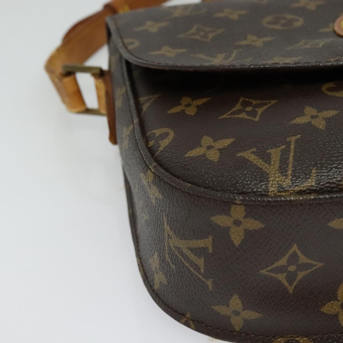 LOUIS VUITTON Monogram Saint Cloud GM Shoulder Bag M51242 LV Auth 139163