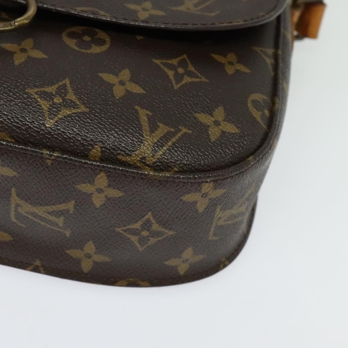 LOUIS VUITTON Monogram Saint Cloud GM Shoulder Bag M51242 LV Auth 139163