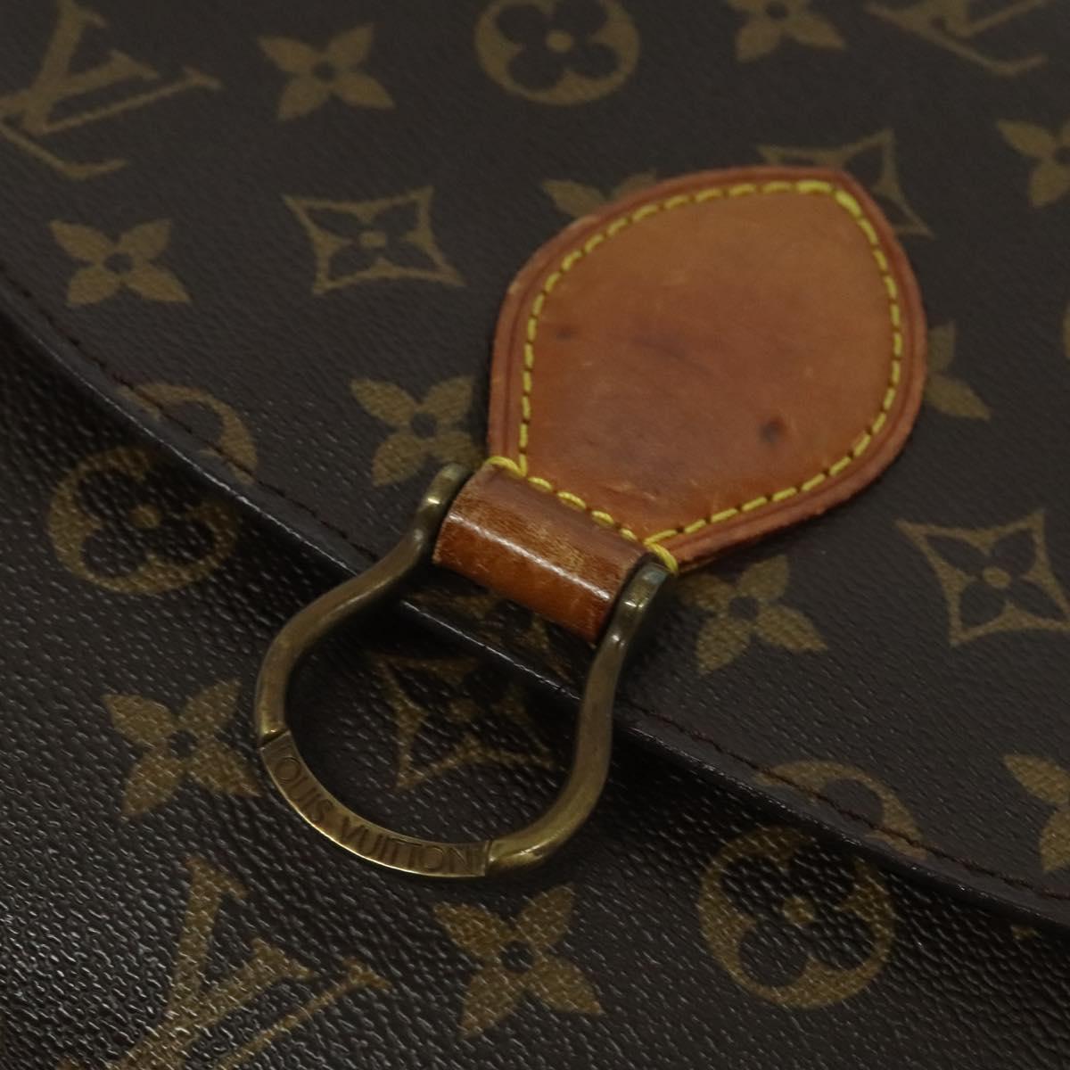 LOUIS VUITTON Monogram Saint Cloud GM Shoulder Bag M51242 LV Auth 139163