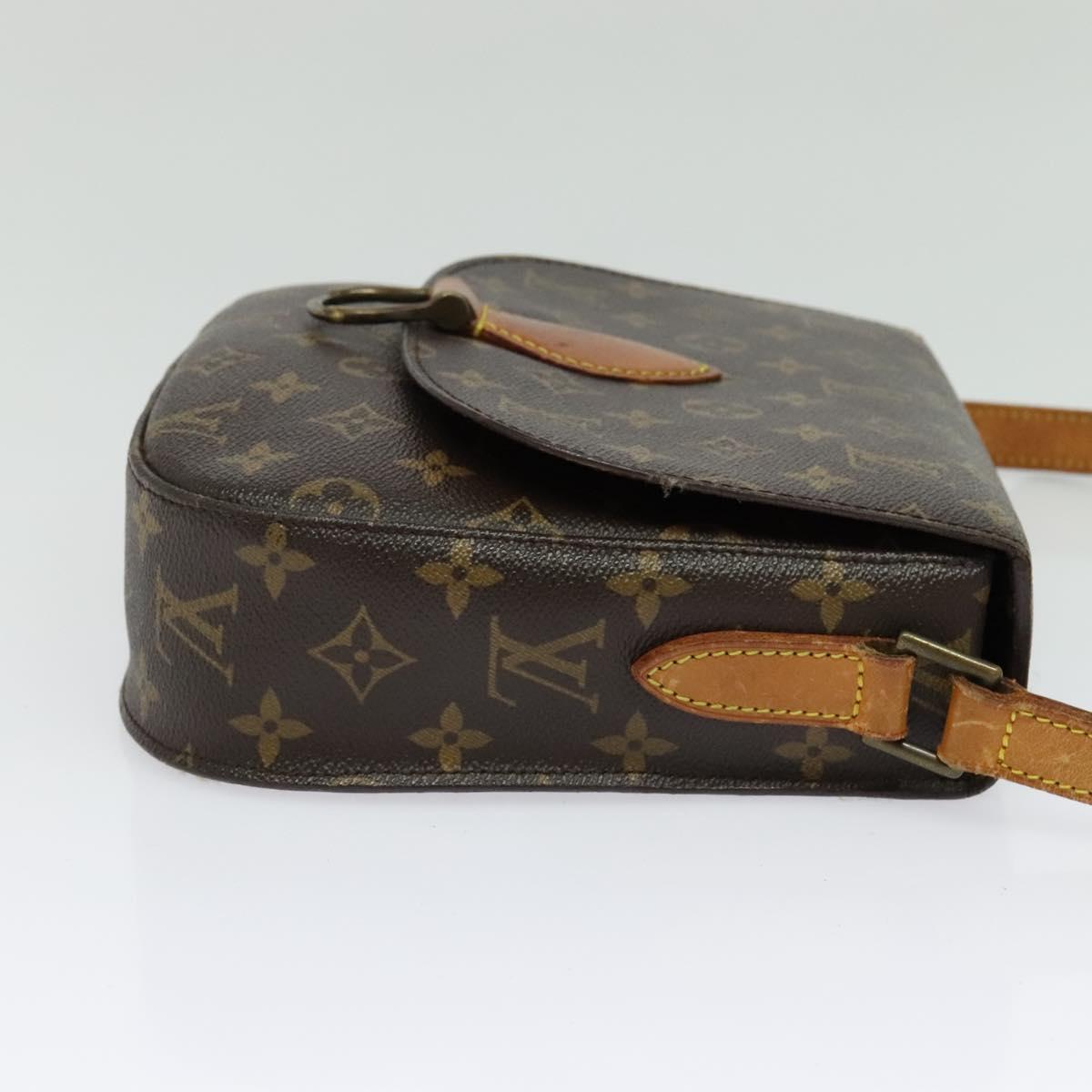 LOUIS VUITTON Monogram Saint Cloud GM Shoulder Bag M51242 LV Auth 139163