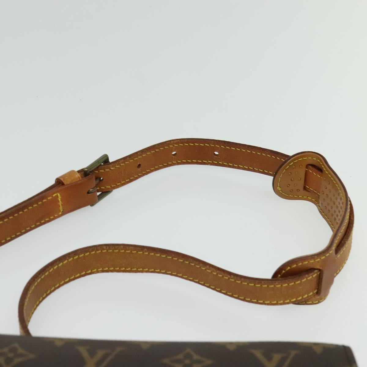 LOUIS VUITTON Monogram Saint Cloud GM Shoulder Bag M51242 LV Auth 139163