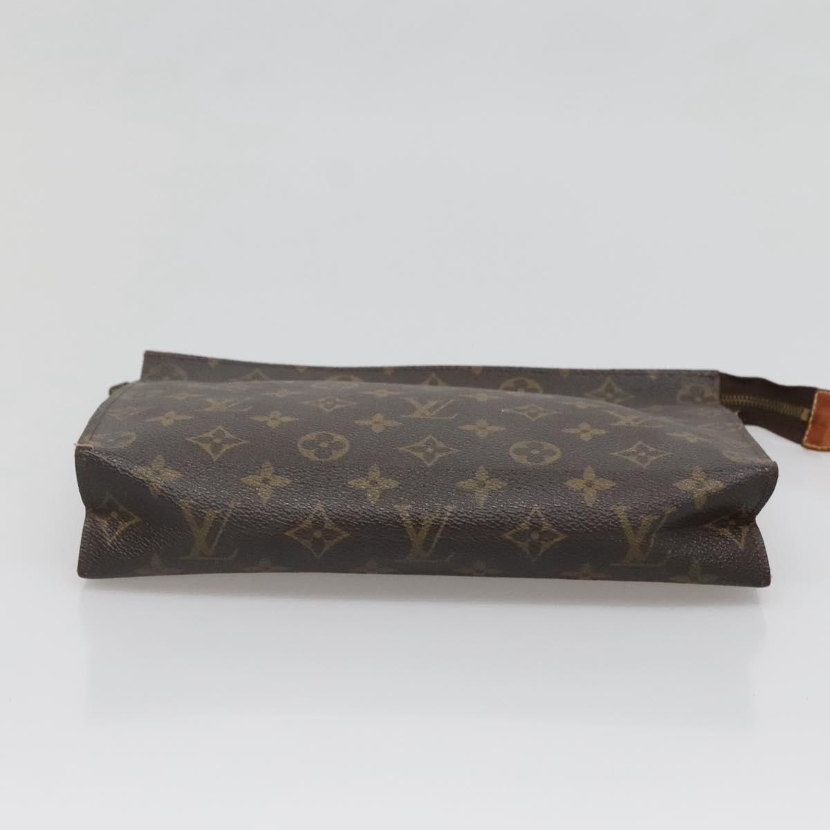 LOUIS VUITTON Monogram Poche Toilette 26 Pouch M47542 LV Auth 139164