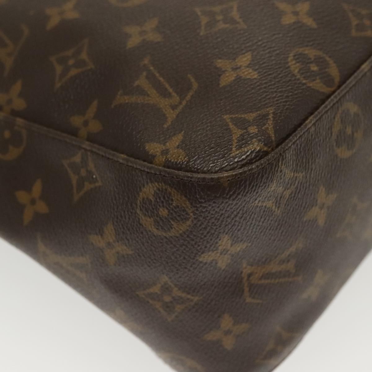 LOUIS VUITTON Monogram Looping GM Shoulder Bag M51145 LV Auth 139179