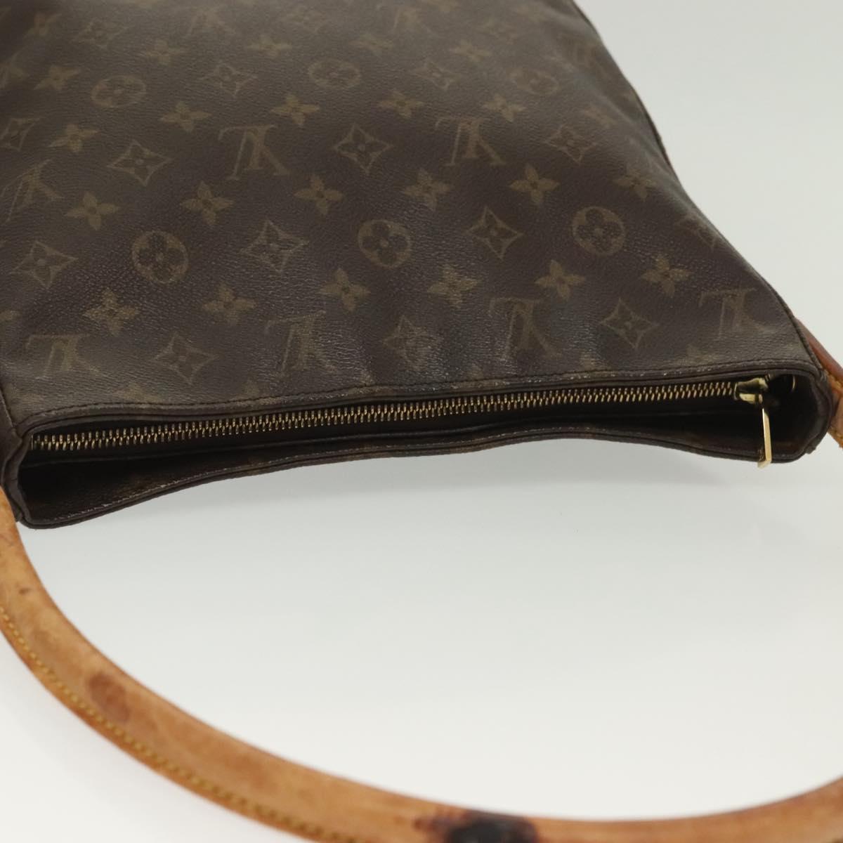 LOUIS VUITTON Monogram Looping GM Shoulder Bag M51145 LV Auth 139179