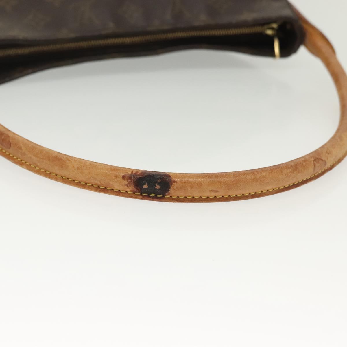 LOUIS VUITTON Monogram Looping GM Shoulder Bag M51145 LV Auth 139179