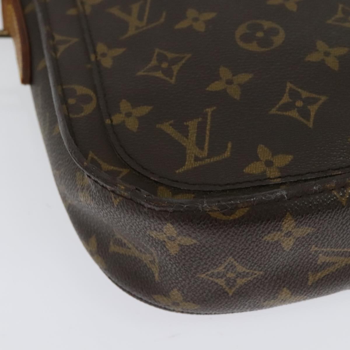 LOUIS VUITTON Monogram Saint Cloud GM Shoulder Bag M51242 LV Auth 139185