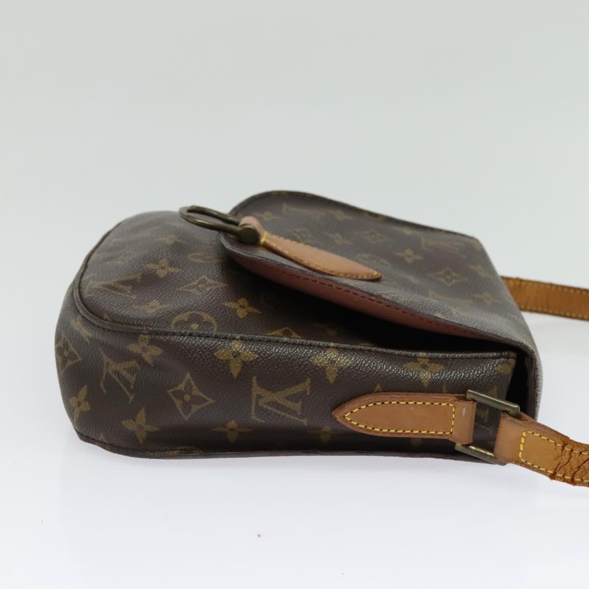LOUIS VUITTON Monogram Saint Cloud GM Shoulder Bag M51242 LV Auth 139185