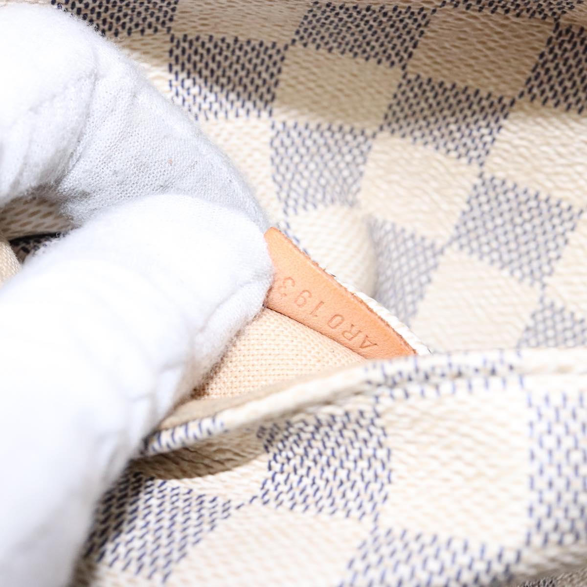 LOUIS VUITTON Damier Azur Totally PM Tote Bag N51261 LV Auth 139188