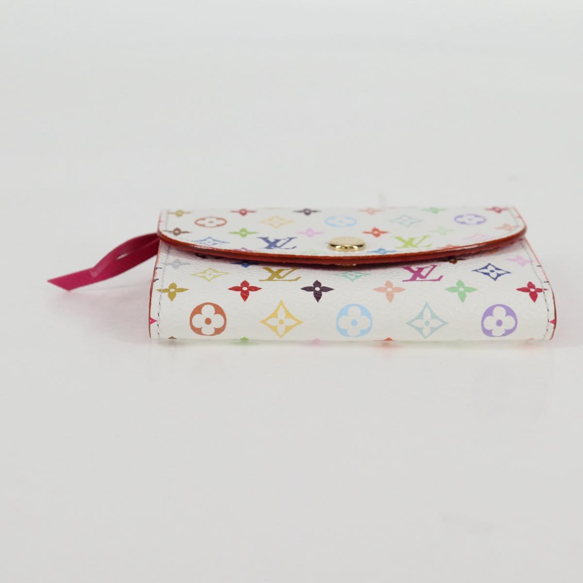 LOUIS VUITTON Multicolor Porte Monnaie Rosary Coin Purse M13399 LV Auth 139205M