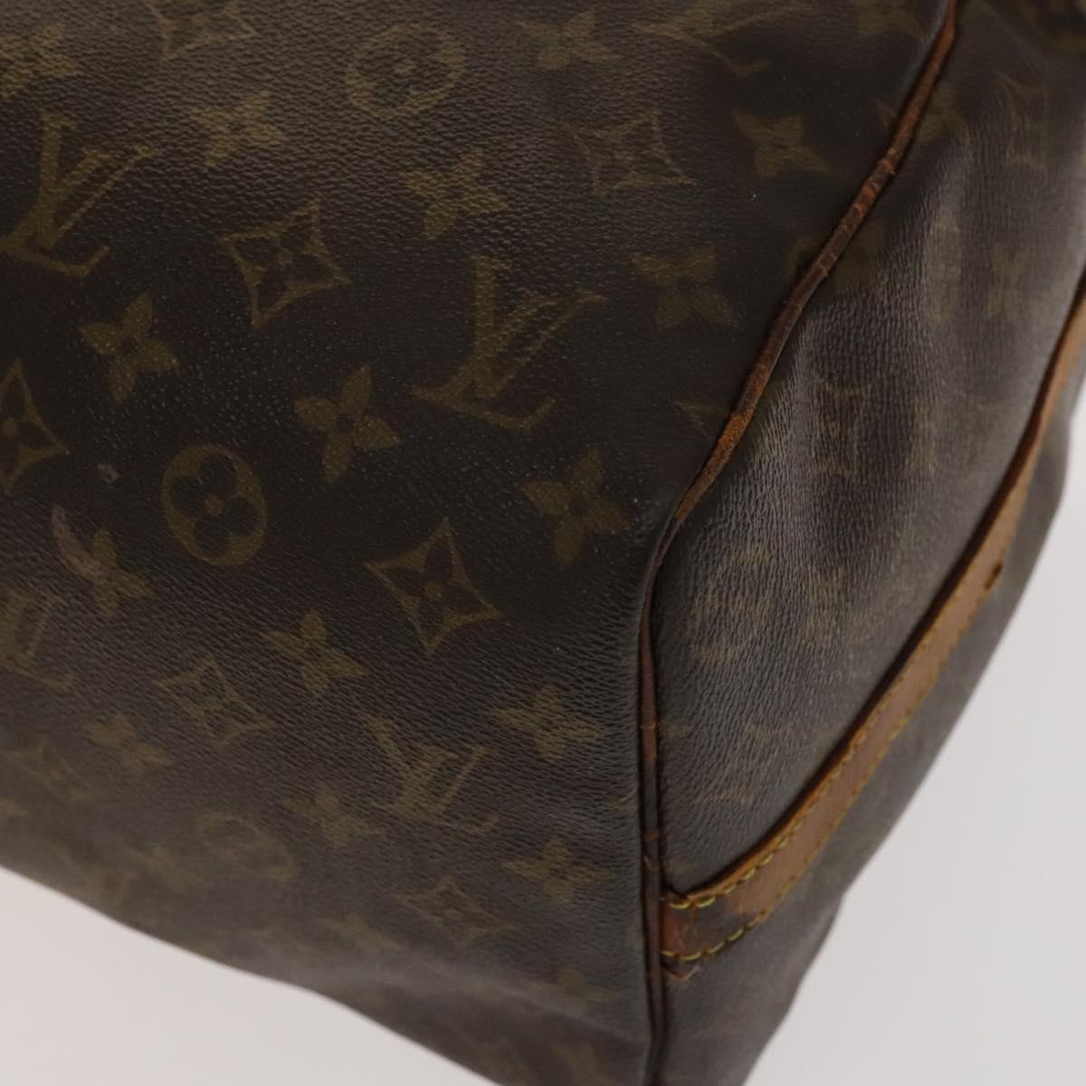 LOUIS VUITTON Monogram Keepall Bandouliere 45 Boston Bag M41418 LV Auth 139233