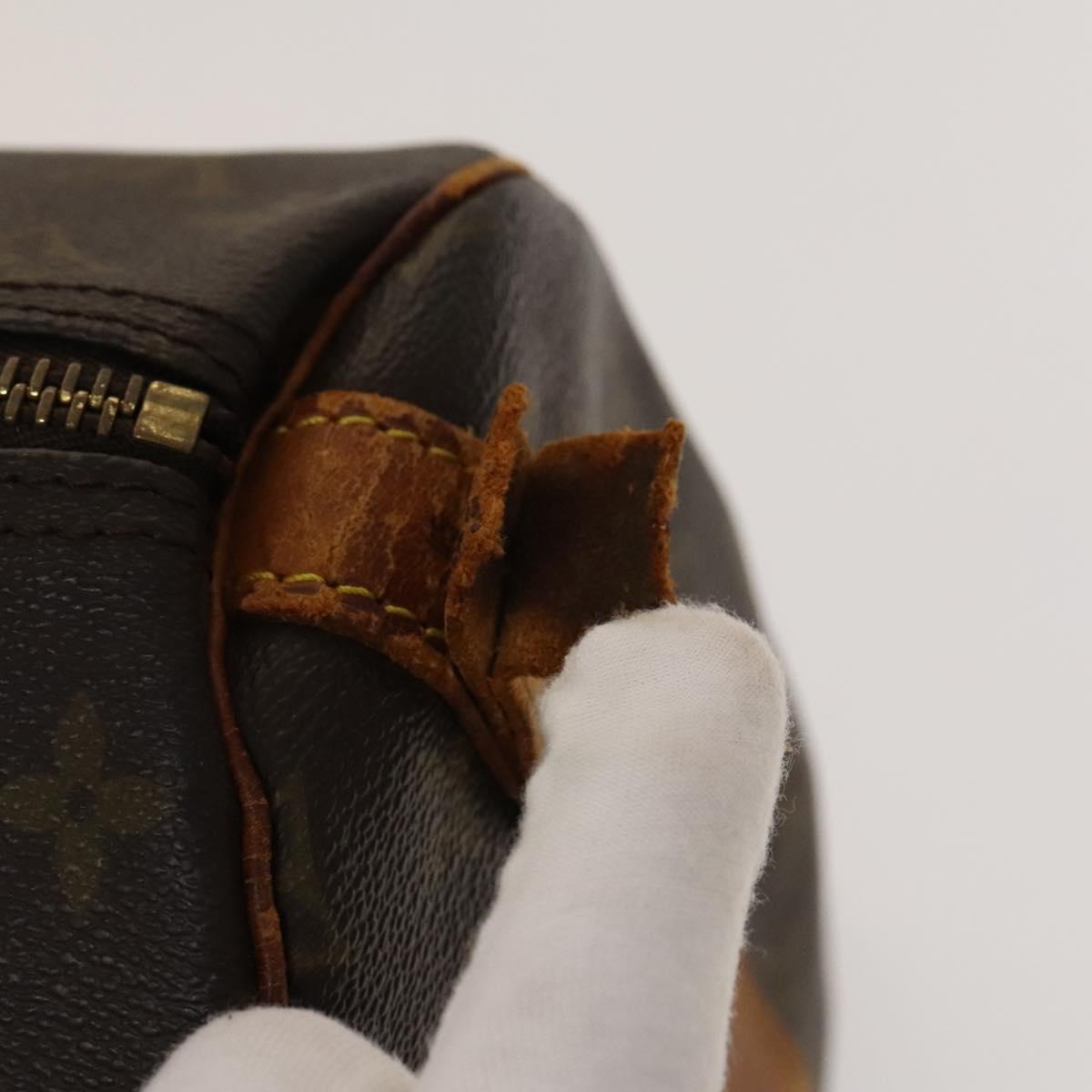 LOUIS VUITTON Monogram Keepall Bandouliere 45 Boston Bag M41418 LV Auth 139233