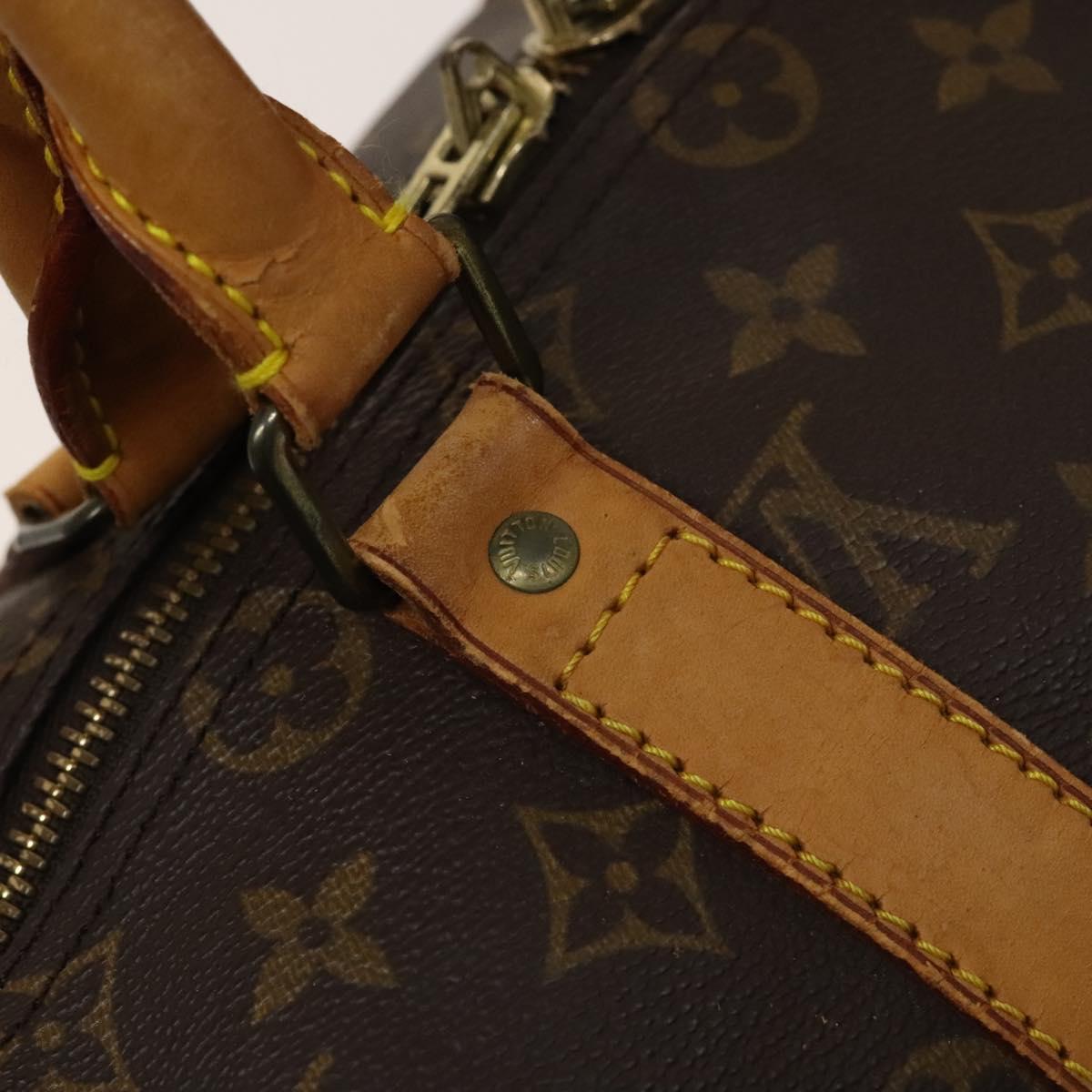 LOUIS VUITTON Monogram Keepall 45 Boston Bag M41428 LV Auth 139238