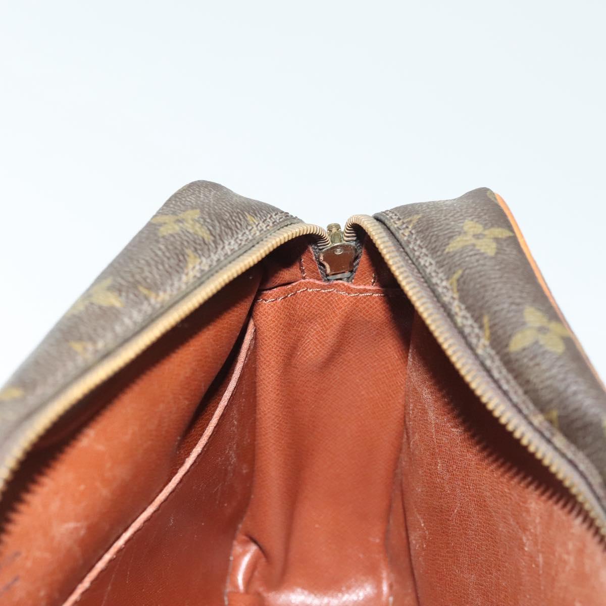 LOUIS VUITTON Monogram Compiegne 28 Clutch Bag M51845 LV Auth 139240