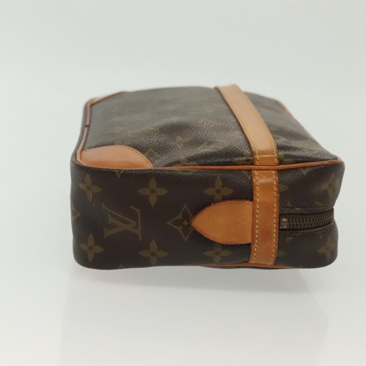 LOUIS VUITTON Monogram Compiegne 28 Clutch Bag M51845 LV Auth 139240