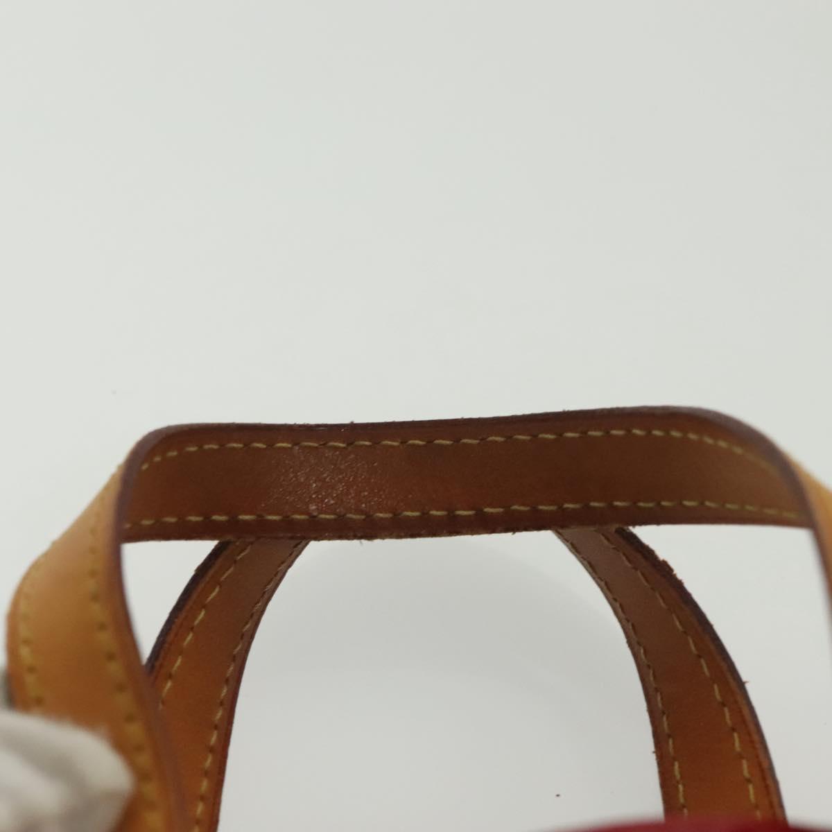 LOUIS VUITTON Monogram Vernis Reade PM Hand Bag Pomme D'amour M91990 Auth 139246