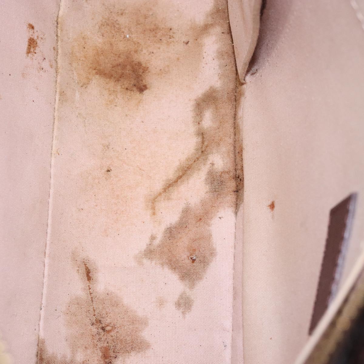 LOUIS VUITTON Monogram Mini Lucille PM Hand Bag Red M92678 LV Auth 139254