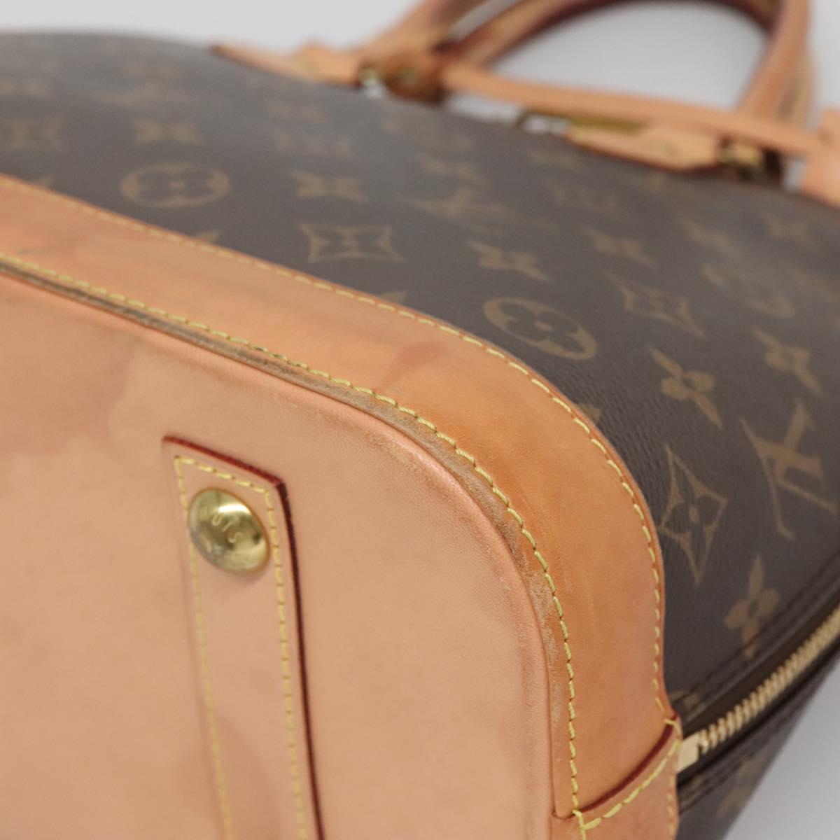 LOUIS VUITTON Monogram Alma PM Hand Bag M53151 LV Auth 139291