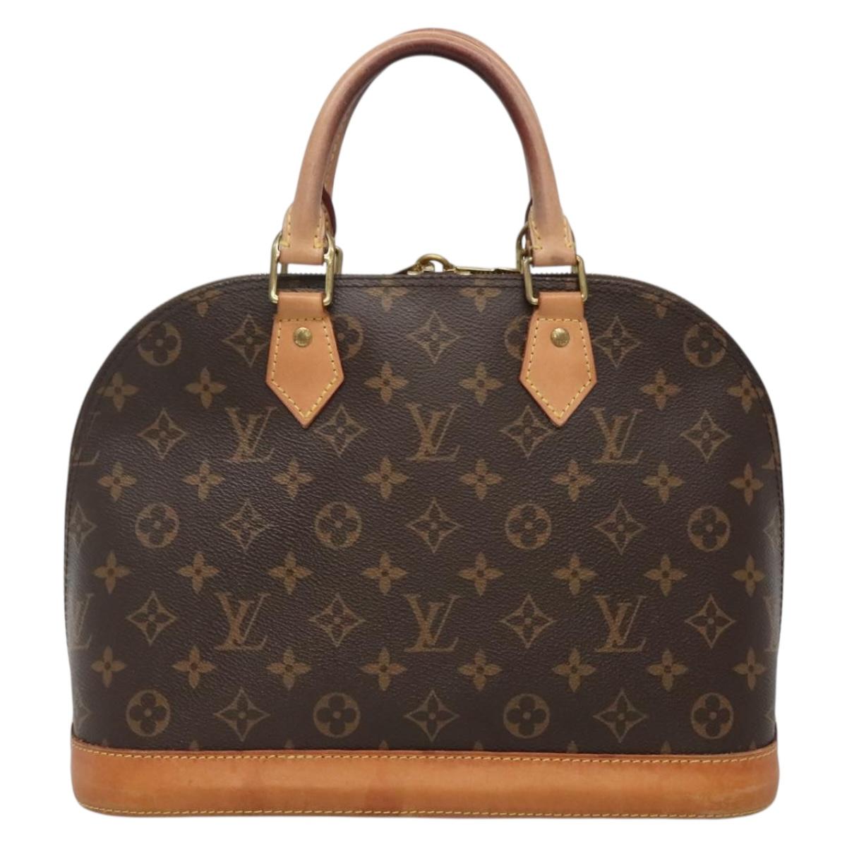 LOUIS VUITTON Monogram Alma PM Hand Bag M53151 LV Auth 139291