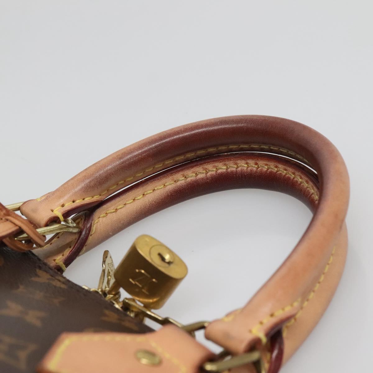 LOUIS VUITTON Monogram Alma PM Hand Bag M53151 LV Auth 139291