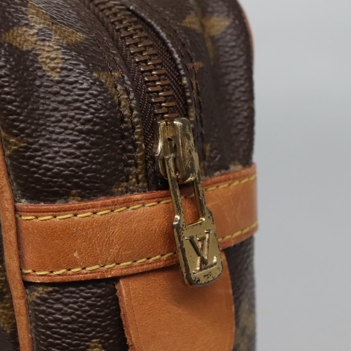 LOUIS VUITTON Monogram Compiegne 28 Clutch Bag M51845 LV Auth 139295
