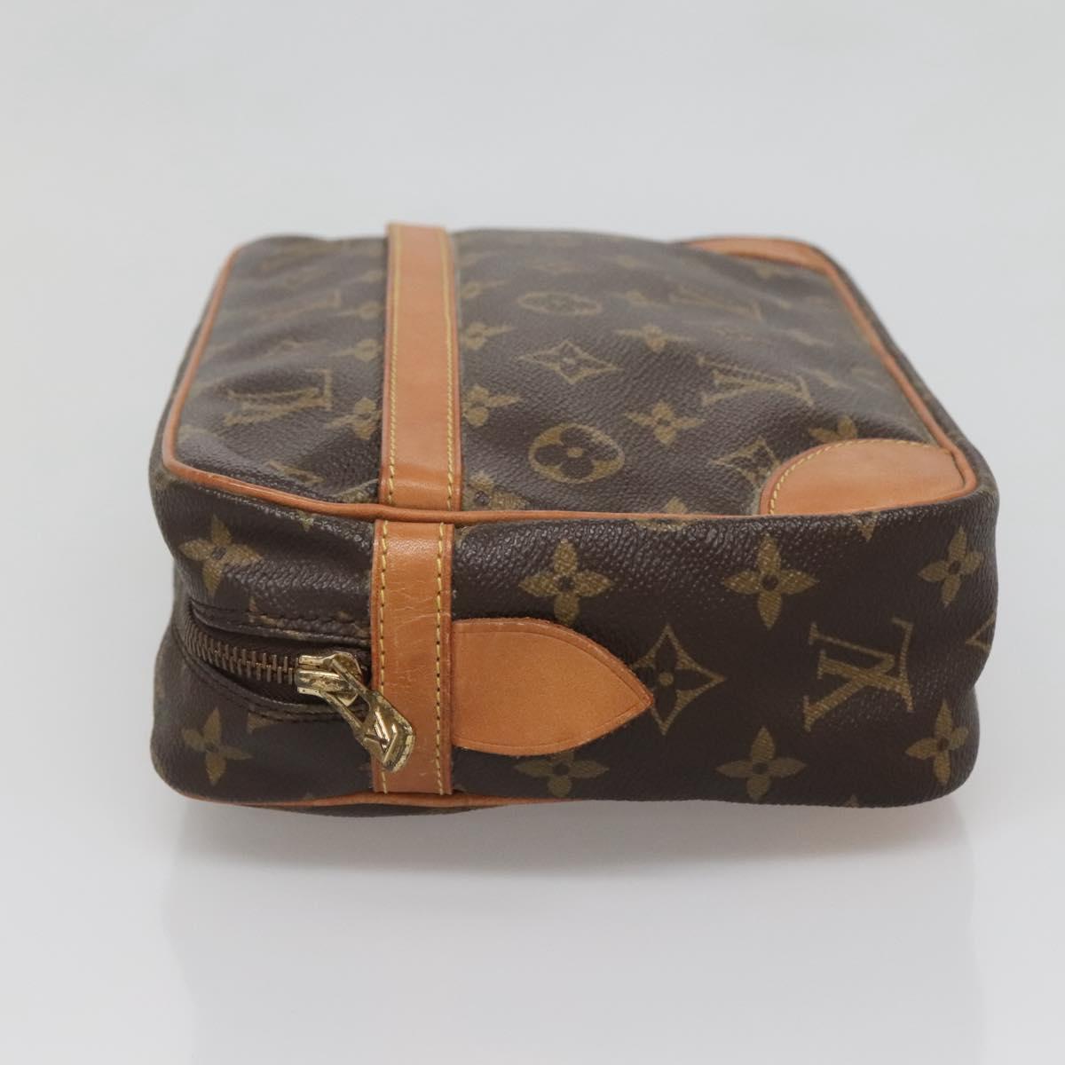 LOUIS VUITTON Monogram Compiegne 28 Clutch Bag M51845 LV Auth 139295