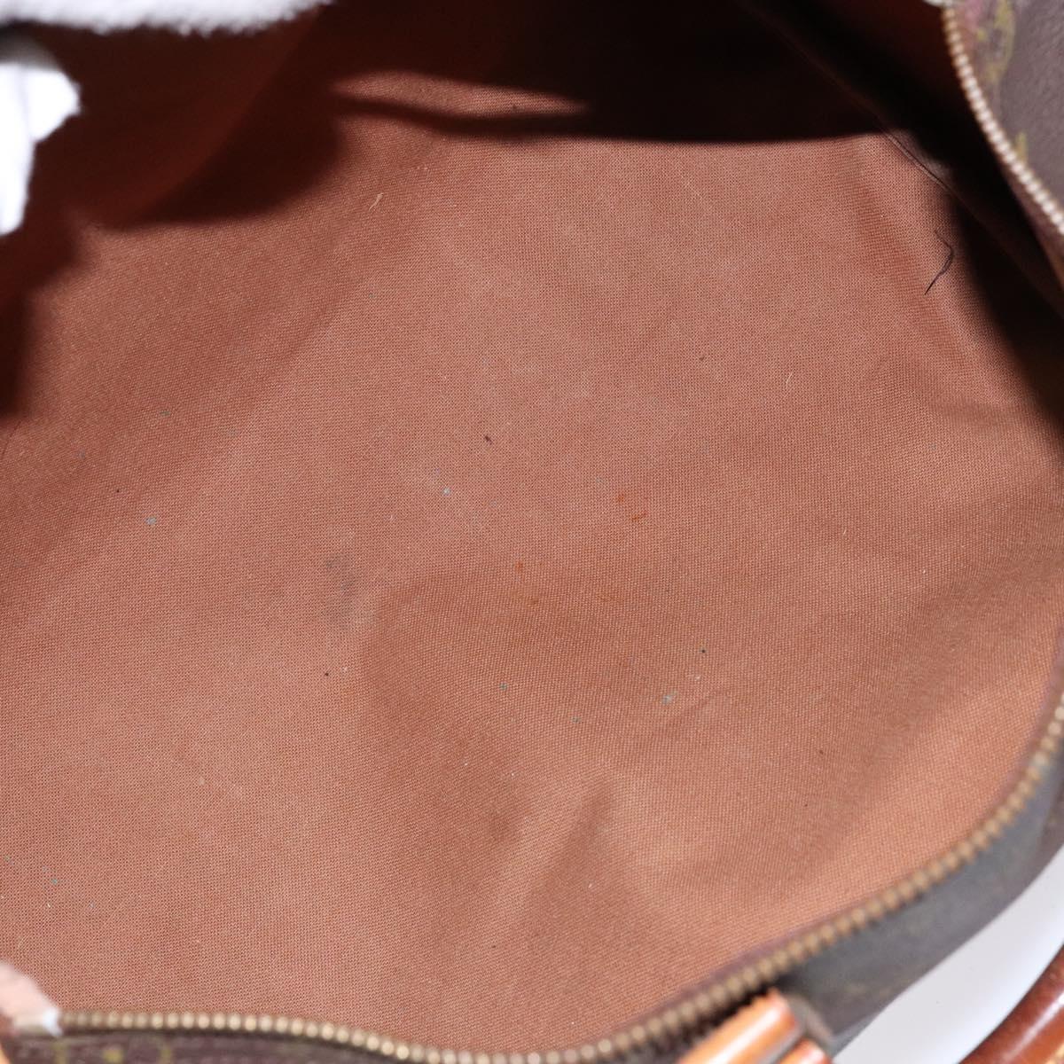 LOUIS VUITTON Monogram Speedy 35 Hand Bag M41524 LV Auth 139298