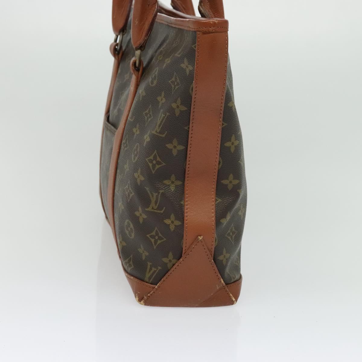LOUIS VUITTON Monogram Sac Weekend PM Hand Bag M42425 LV Auth 139311