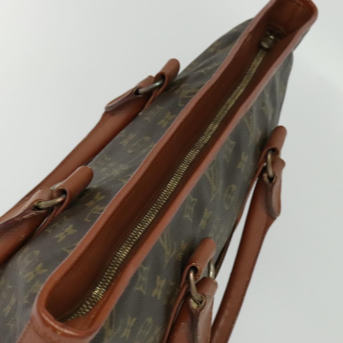 LOUIS VUITTON Monogram Sac Weekend PM Hand Bag M42425 LV Auth 139311