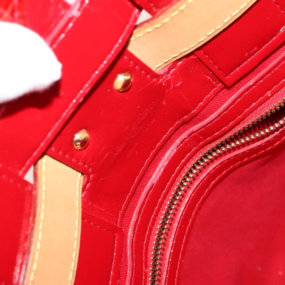 LOUIS VUITTON Monogram Ruby Neo Bucket Tote Bag Red M95613 LV Auth 139320
