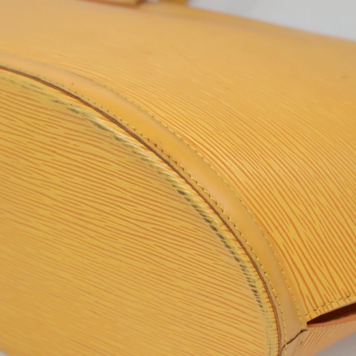 LOUIS VUITTON Epi Saint Jacques Shopping Shoulder Bag Yellow M52269 Auth 139326